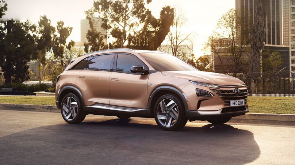 vista del hyundai nexo