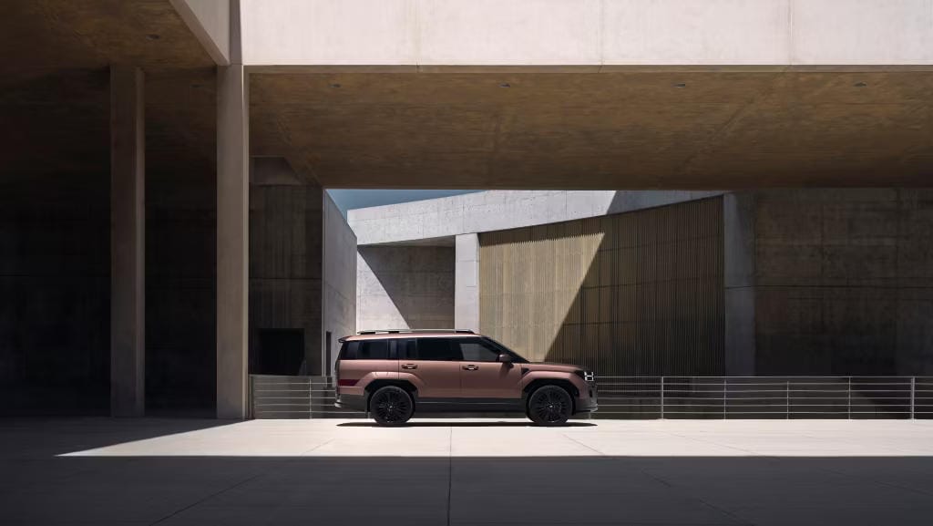 lateral del Hyundai Santa Fe PHEV