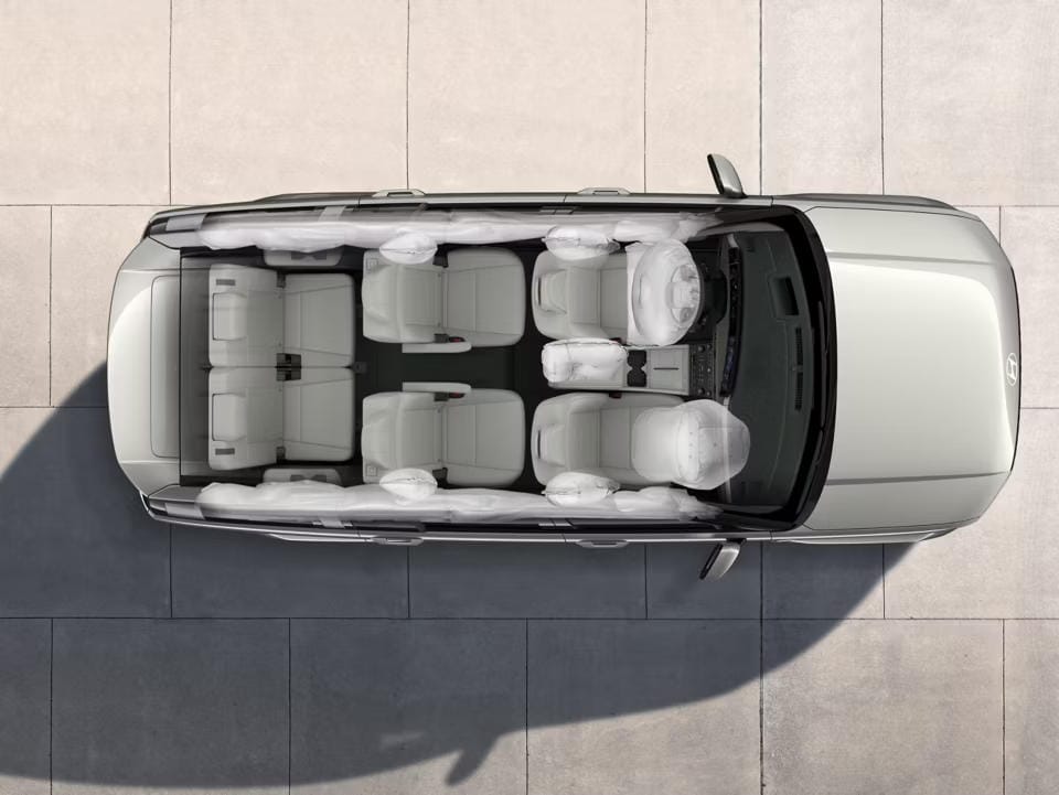 Diez airbags para la máxima seguridad Santa Fe