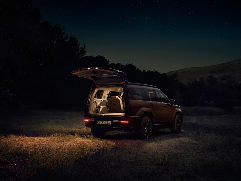 maletero del Hyundai Santa Fe