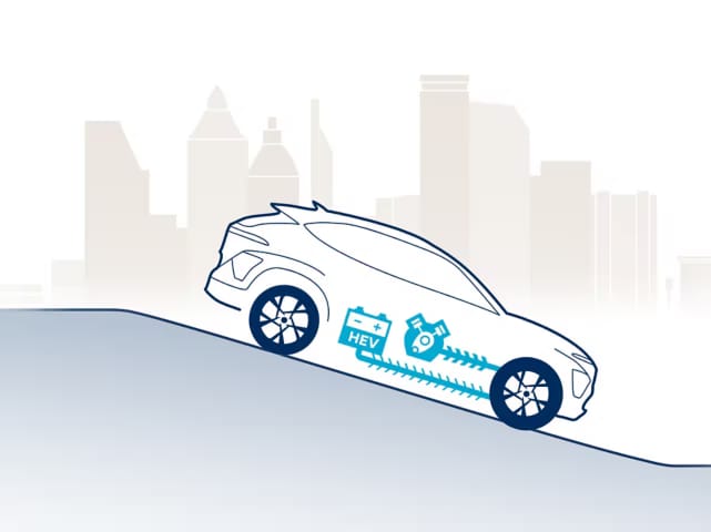 Deceleración y cuesta abajo.