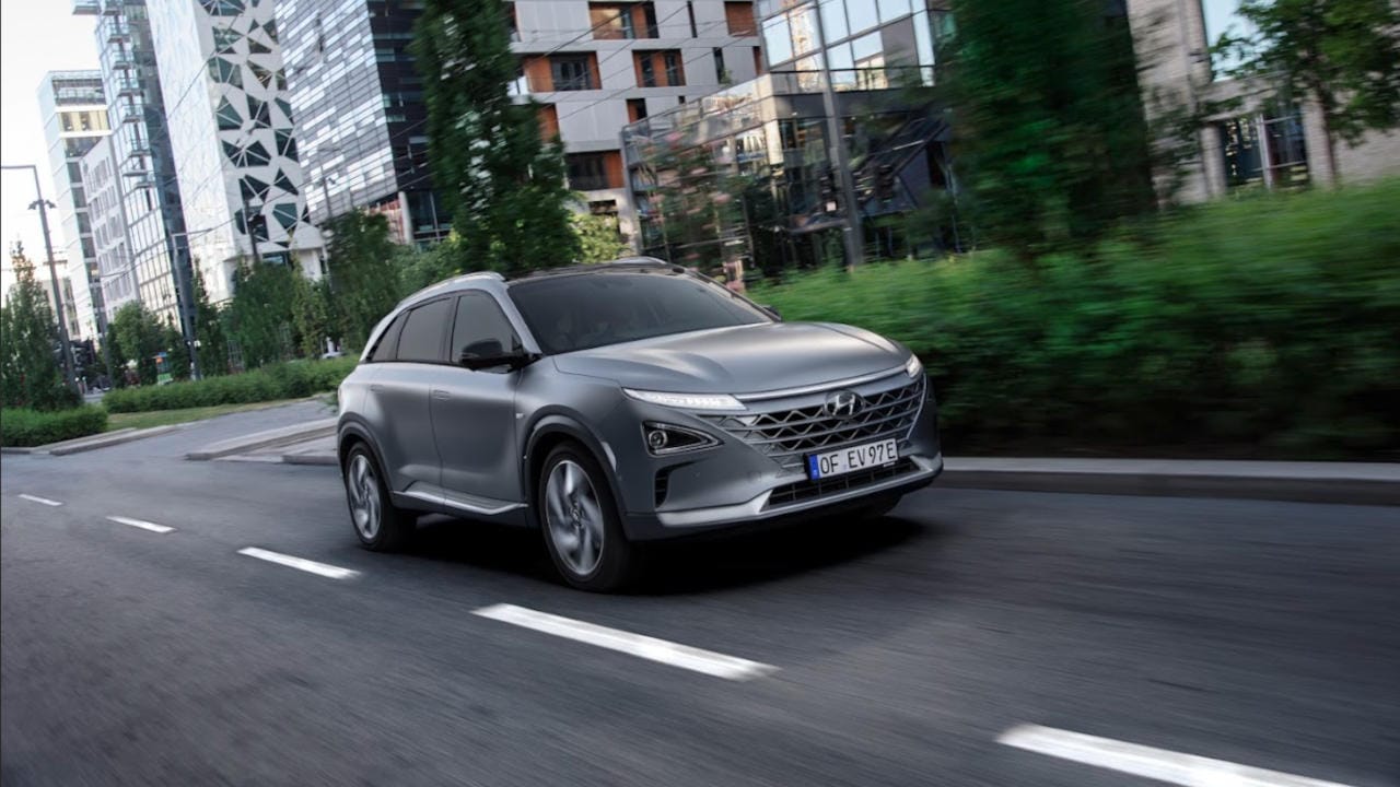 SUV Pila de hidrógeno