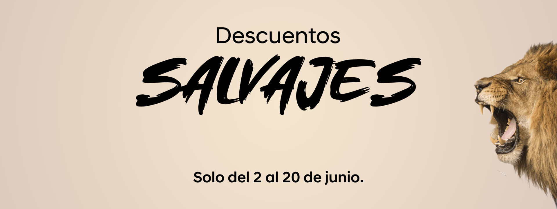 descuentos salvajes