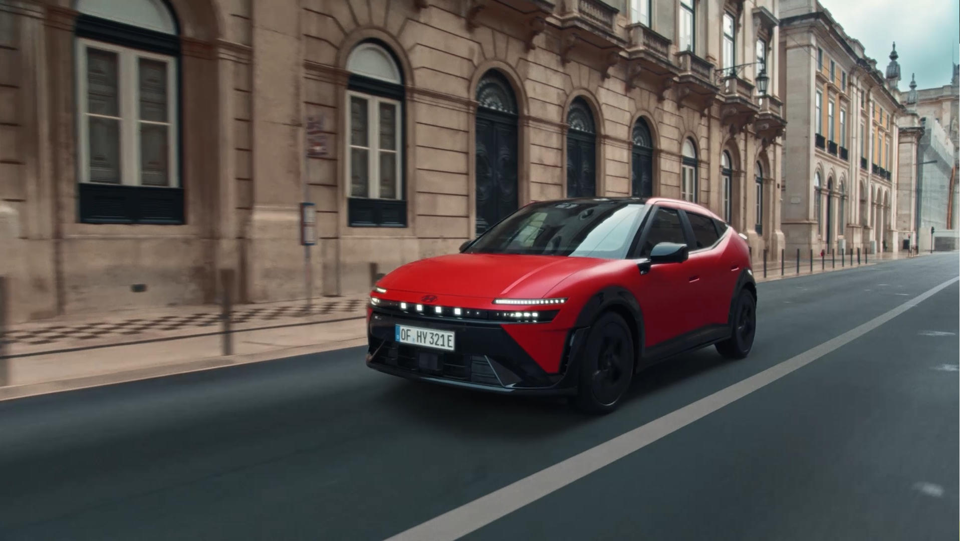 El primer modelo de Hyundai en el escenario de la UEFA Champions League