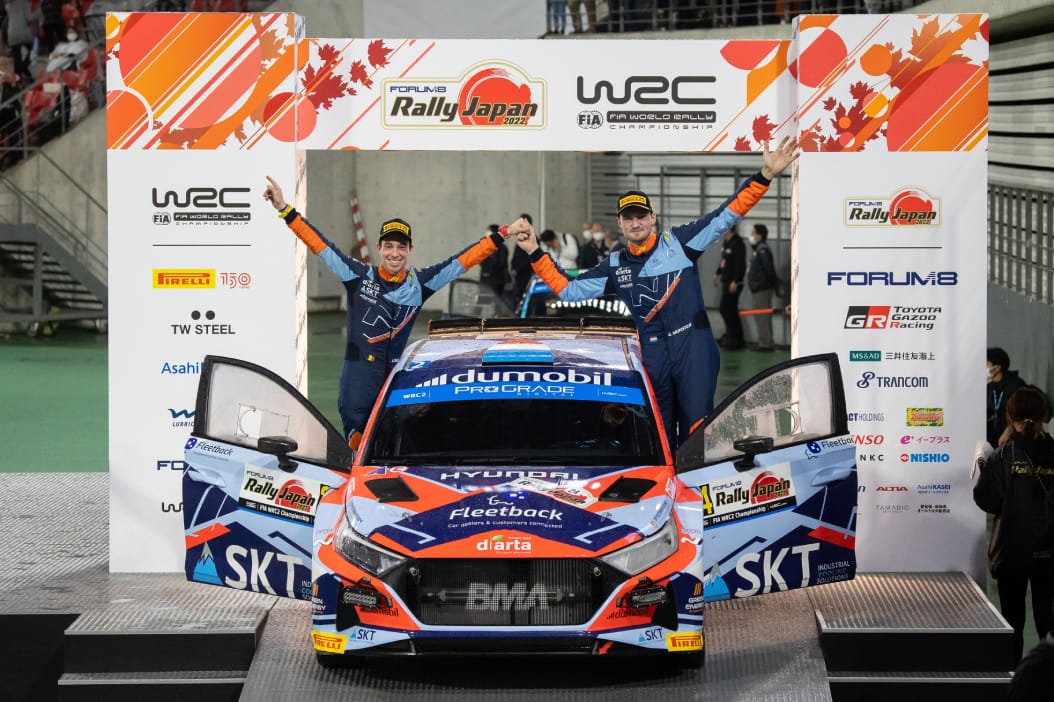 Grégoire Munster, nueva  apuesta de Hyundai Canarias para el coche cero del 50º Rally Islas Canarias