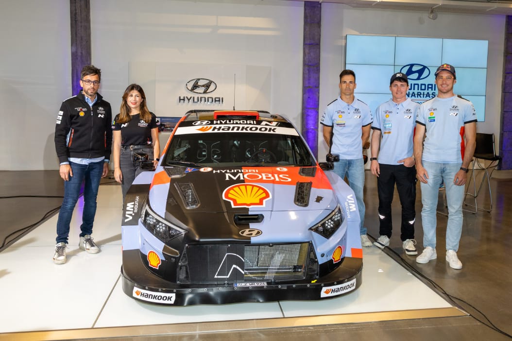 Pasión mundialista: Hyundai Canarias reúne a la élite del WRC con Neuville, Fourmaux y Sordo