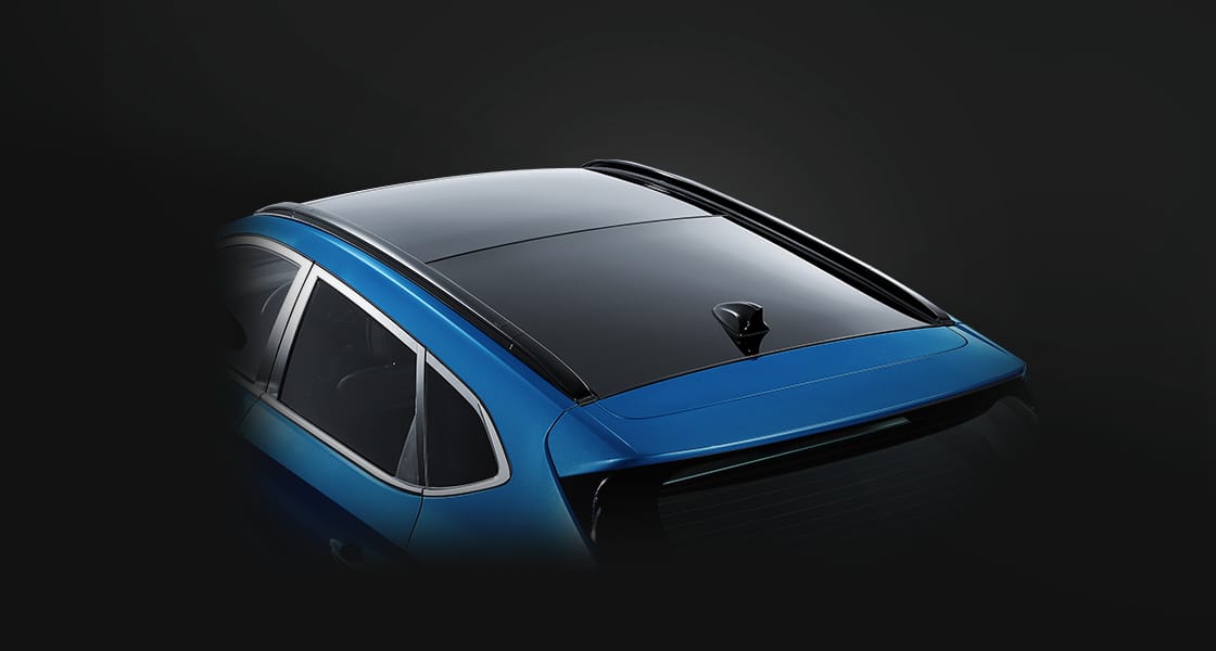 Panorama sunroof on exterior