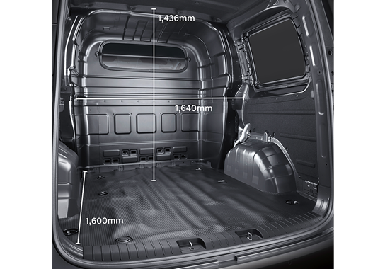 6-seater cargo capacity