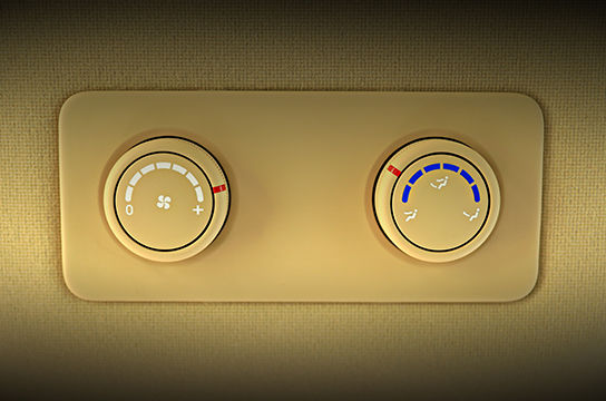 Rear Air Conditioning Control