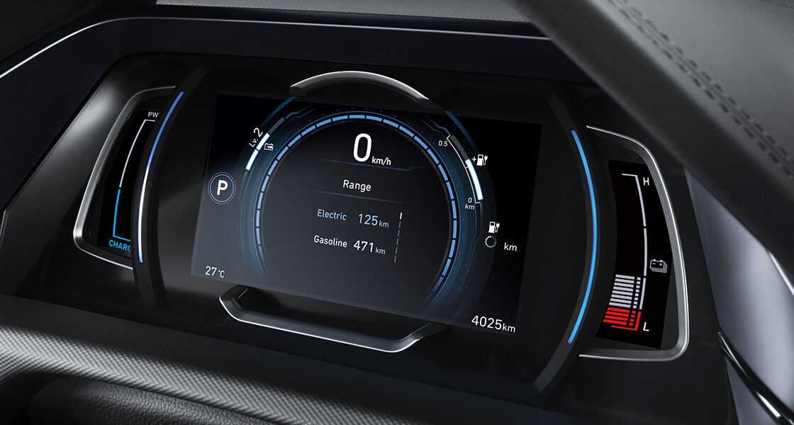 Supervision Cluster with 7" Color LCD 