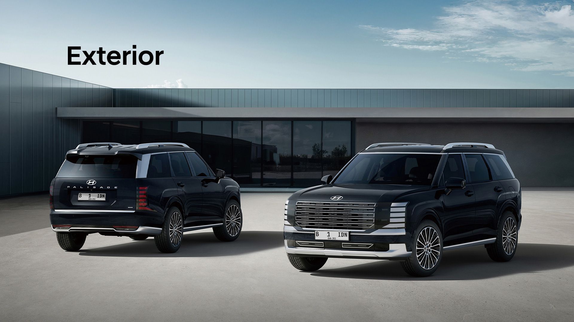The all-new PALISADE front view
