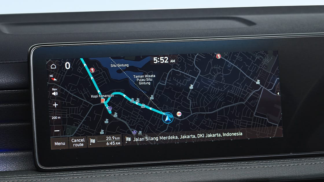 Built in navigation