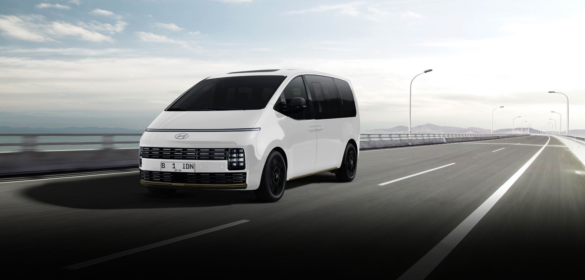 the new staria performance with electric engine