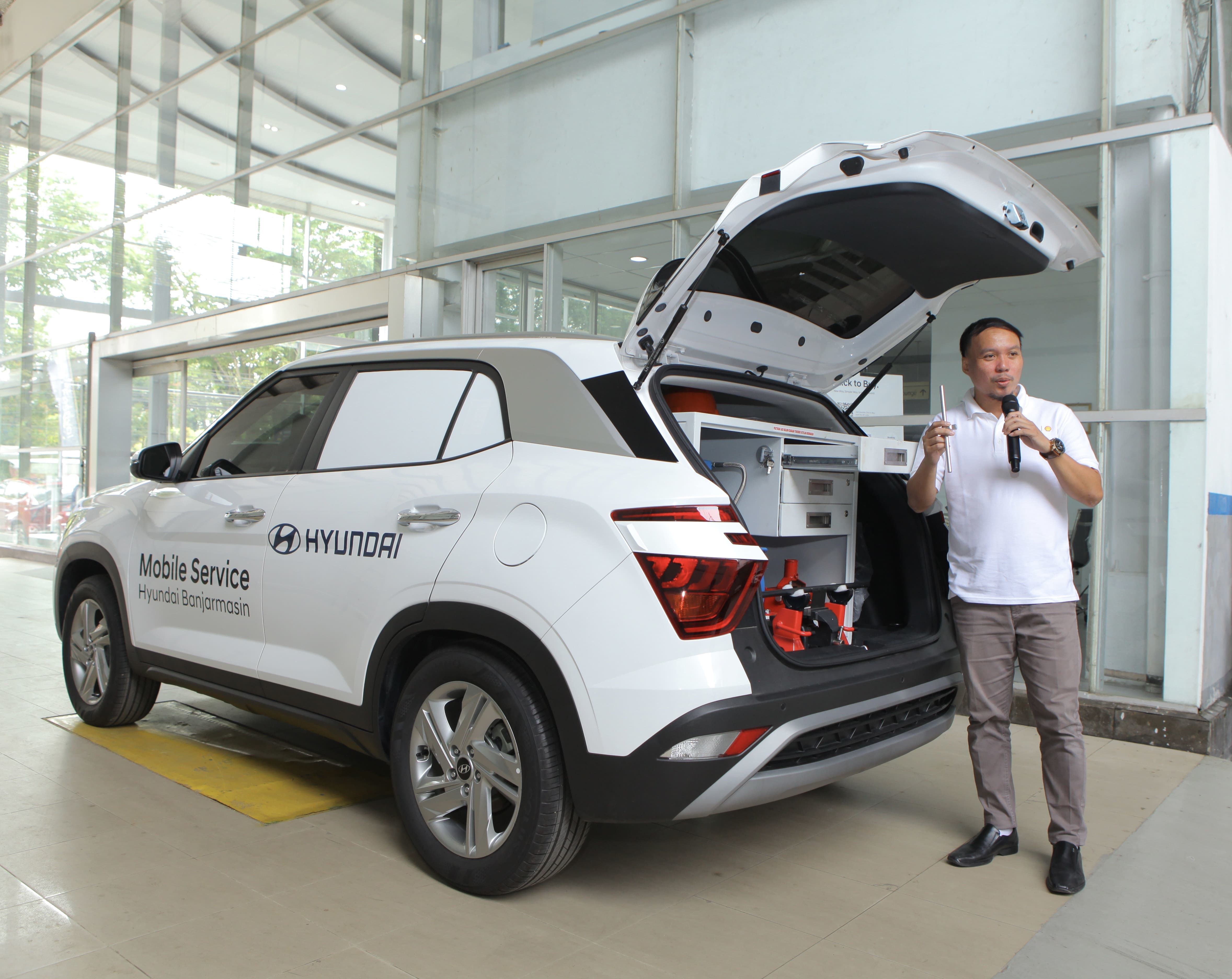 Hyundai STARGAZER Hadir Dengan Layanan After Sales Bagi Masyarakat Banjarmasin 2