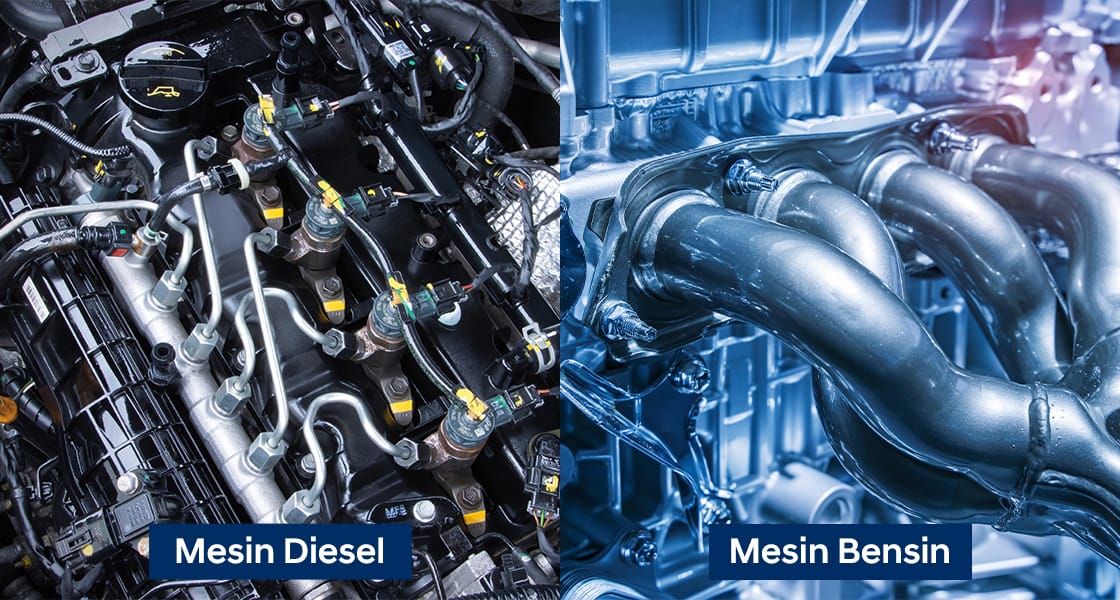 10 Perbedaan Mesin Diesel dan Mesin Bensin Berikut Ini