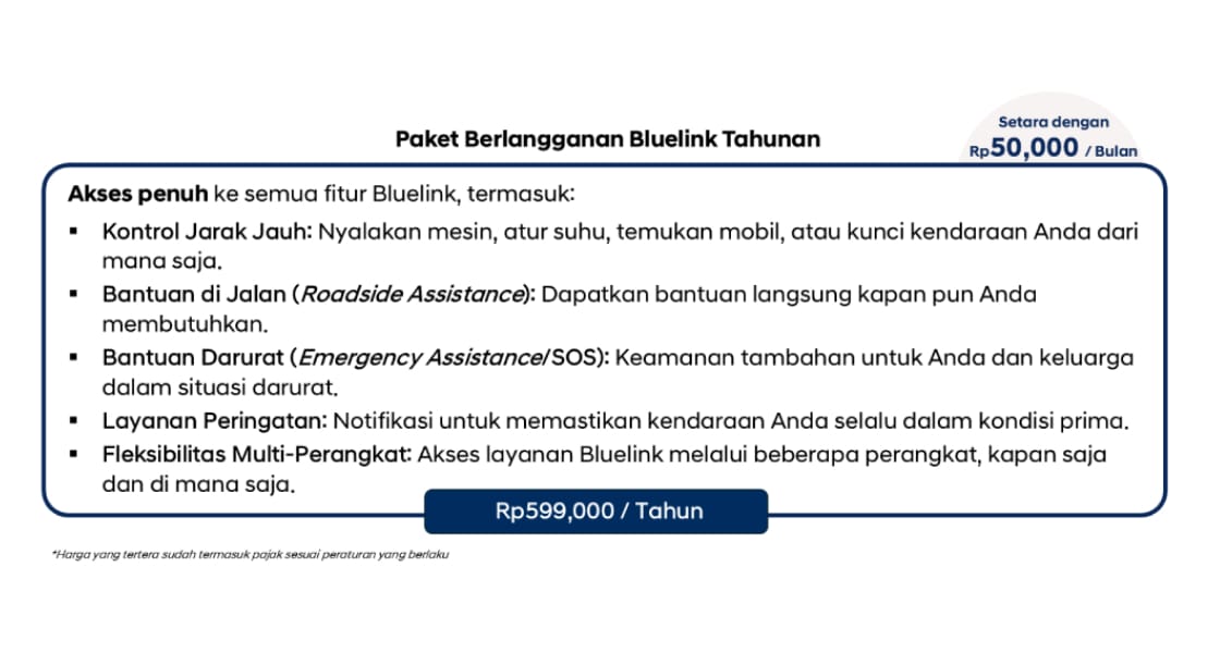 bluelink subscription