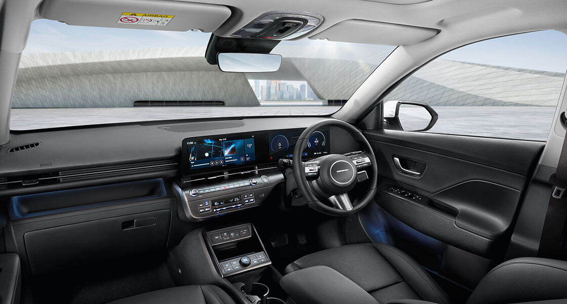 Dashboard The all-new KONA Electric