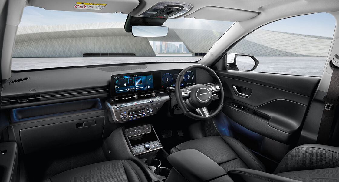 Dashboard The all-new KONA Electric