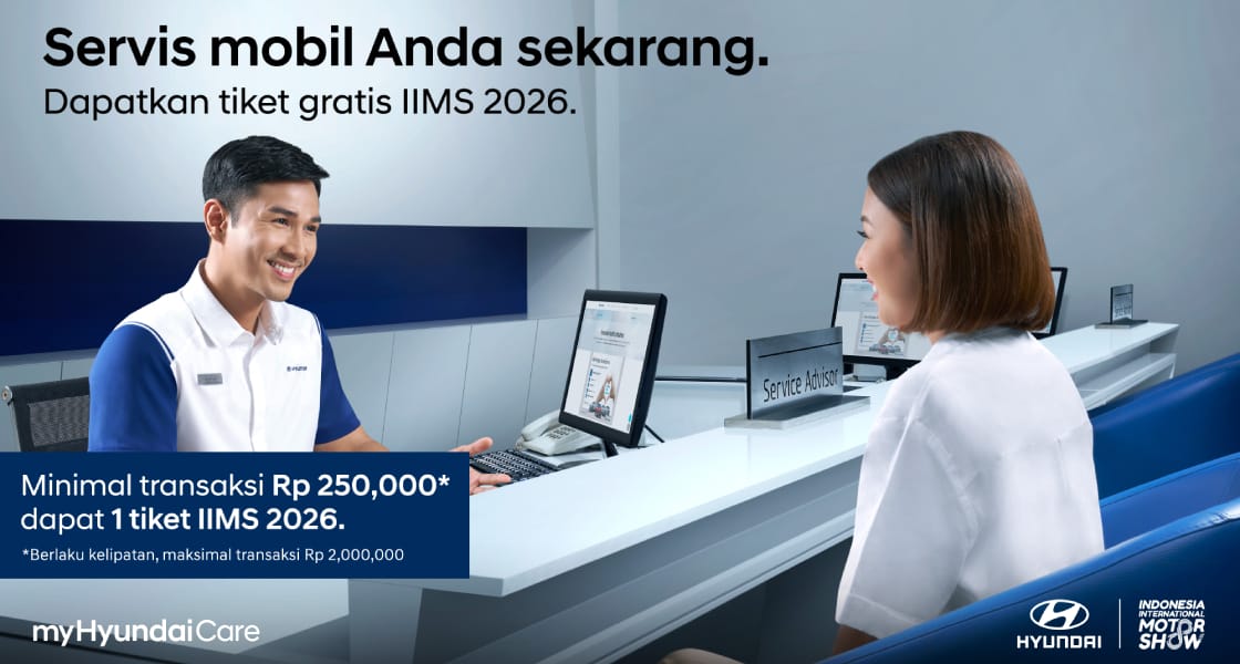 IIMS 2026 - Servis Mobil Anda Sekarang
