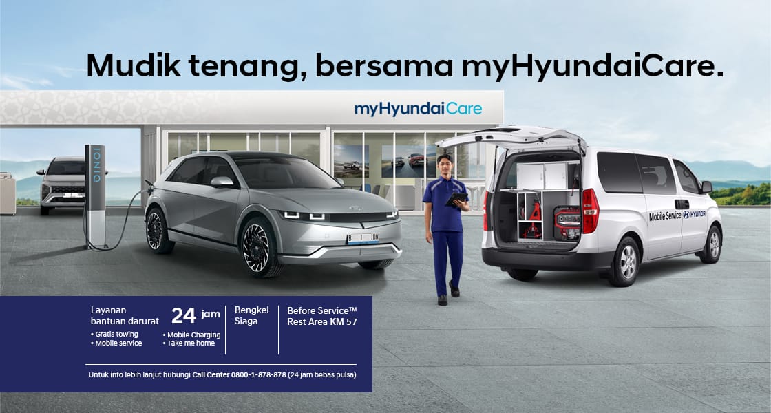 posko mudik hyundai dengan myhyundaicare