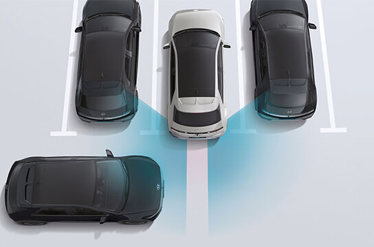 Rear Cross-Traffic Collision-Avoidance Assist (RCCA)