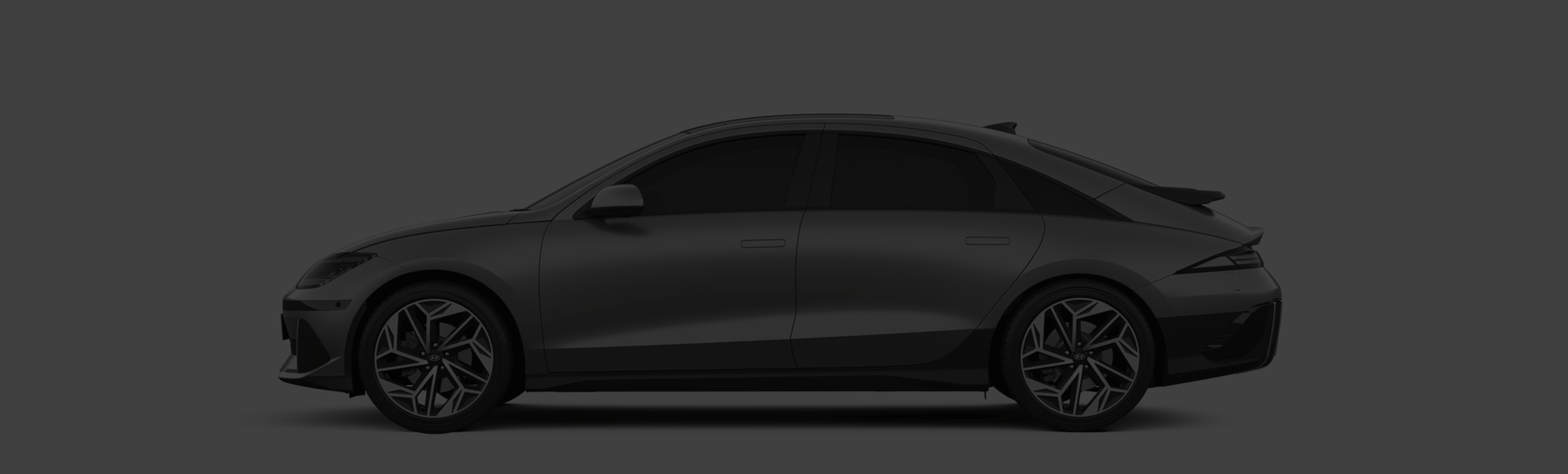 Desain tampak samping IONIQ 6