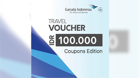 Enjoy Flight Voucher Discount 100.000 IDR Coupon Edition for Blue+ members.