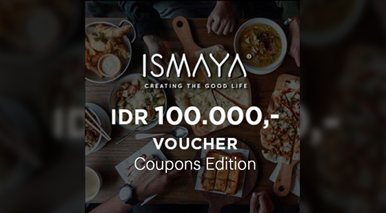 Enjoy Ismaya voucher IDR 100.000 Coupons Edition