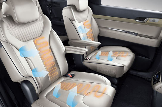 Heated & Ventilated Seat (1st & 2nd row)