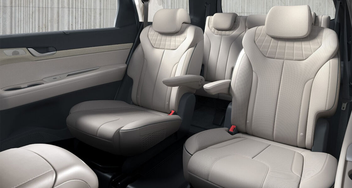 The first-class cabin comfort.