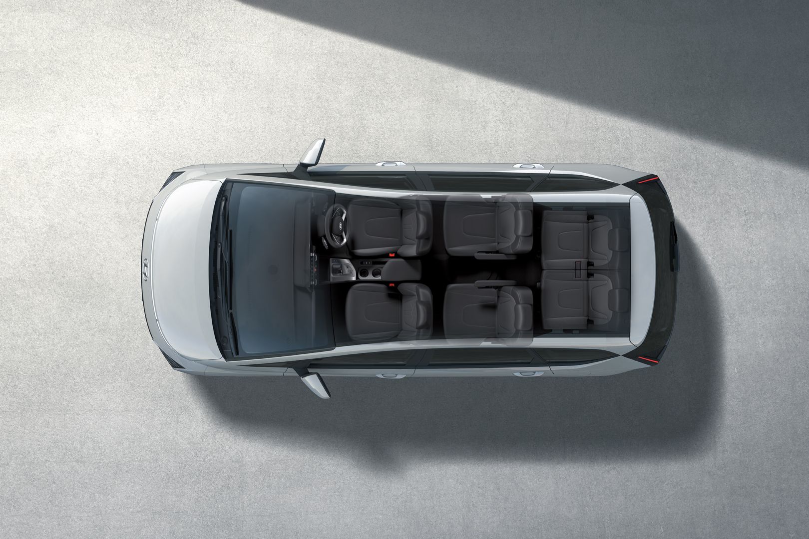 stargazer 6 seater tampak atas