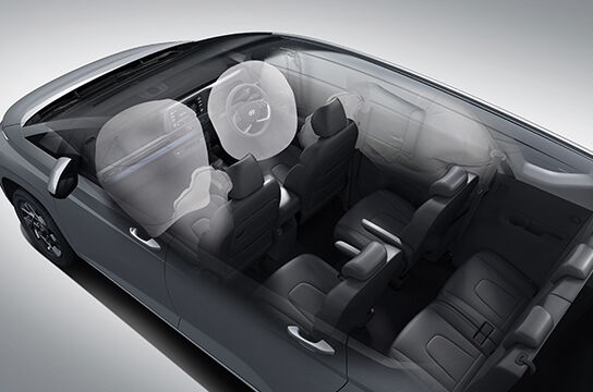 6-Airbag system (Driver, Passenger, Side & Curtain)