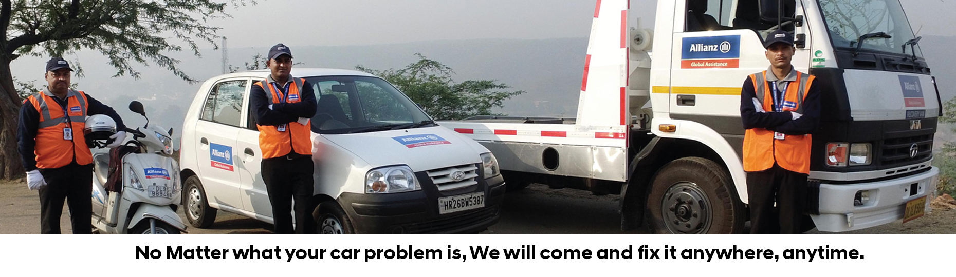 Road side assistance within warranty