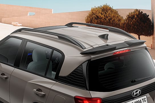 bridge type roof rails