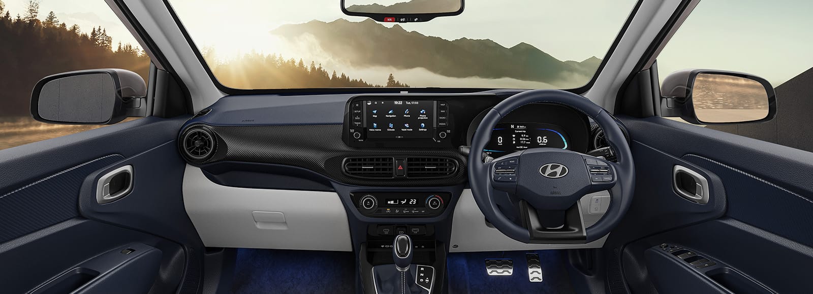 integrated infotainment & cluster