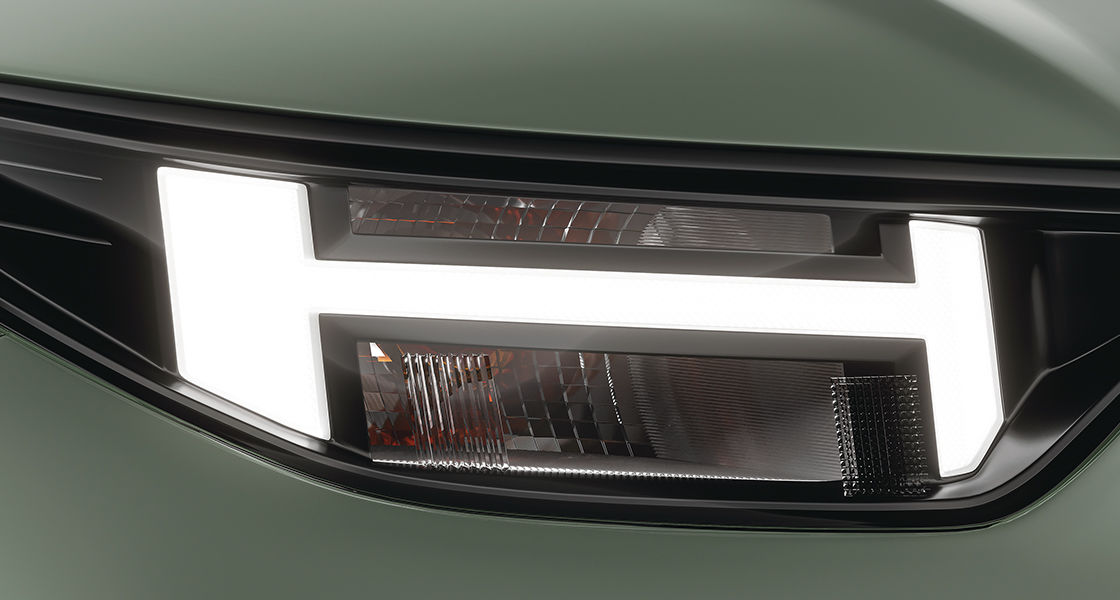 Projector headlamps with LED DRL