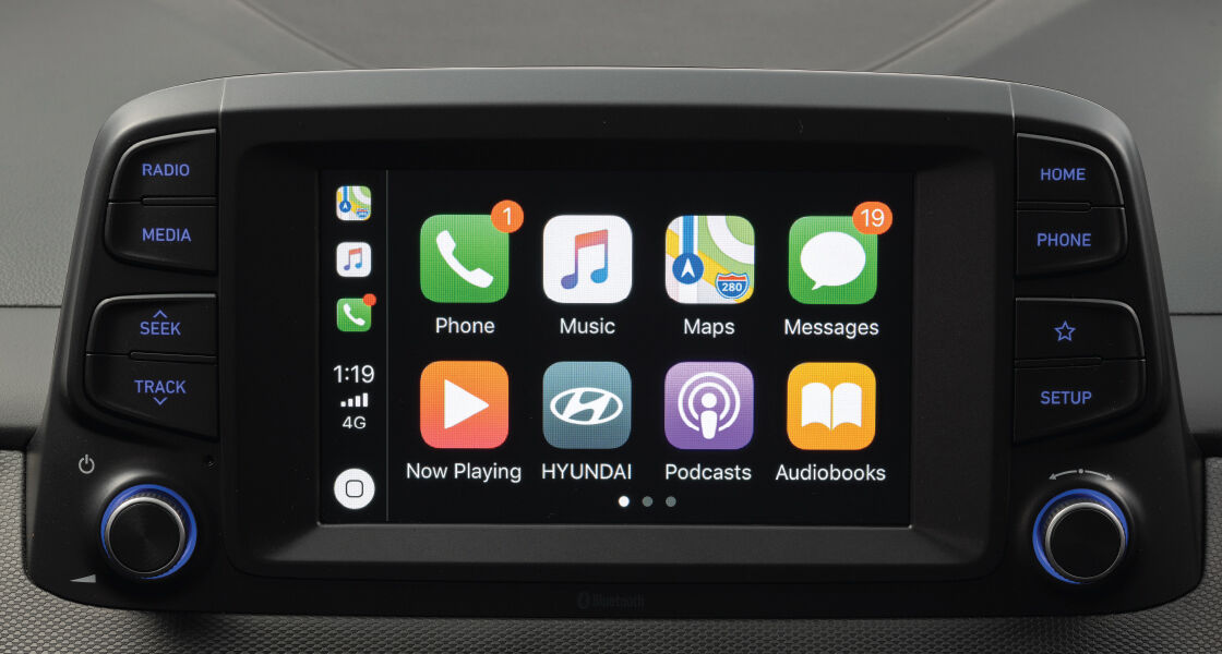Hyundai kona clearance electric apple carplay