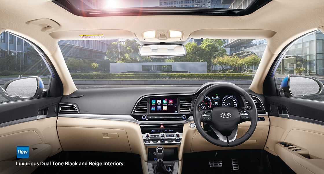Elantra Interior Premium Sedan Hyundai India