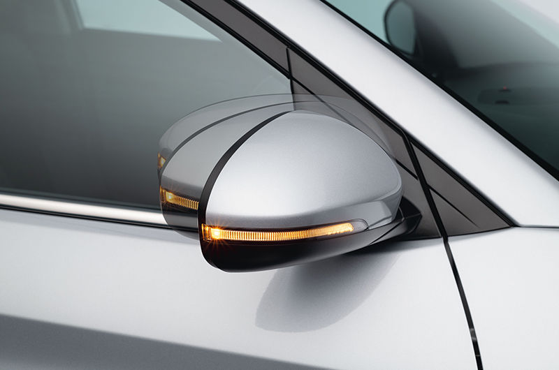 Electric folding outside mirrors