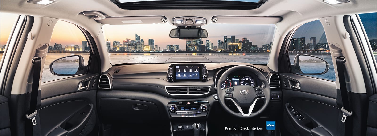 Tucson Interior Premium Suv Hyundai India