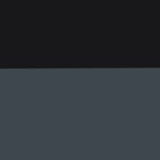 hazel blue with abyss black roof