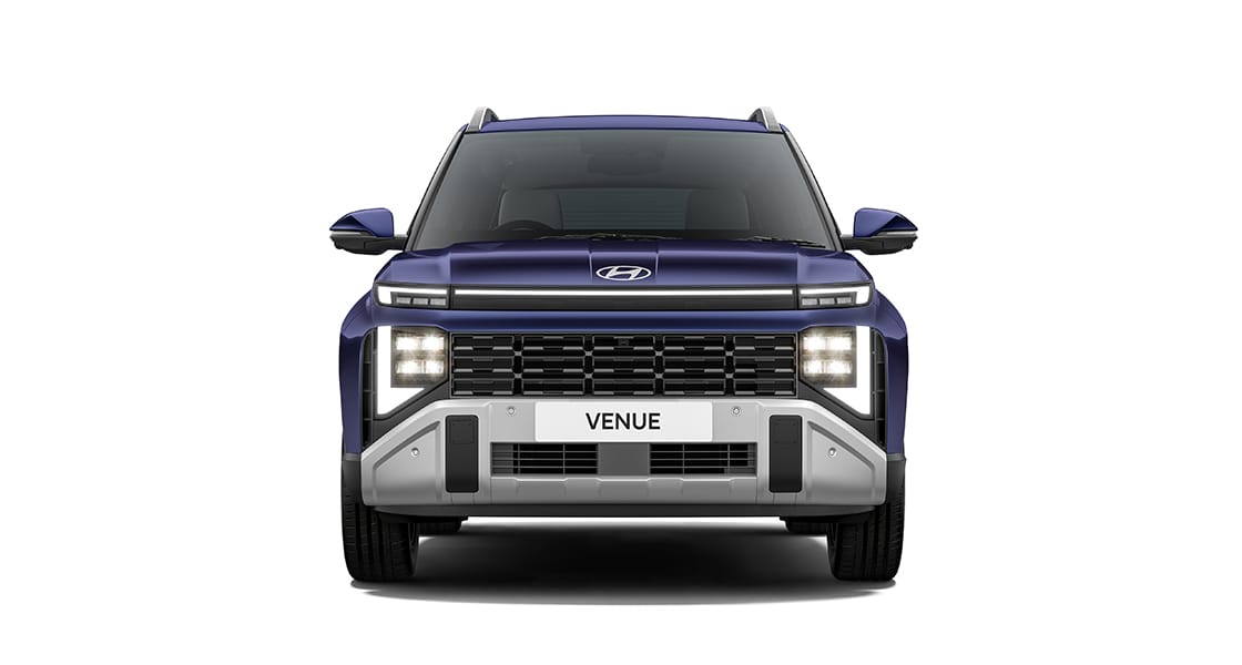 Front side of venue car