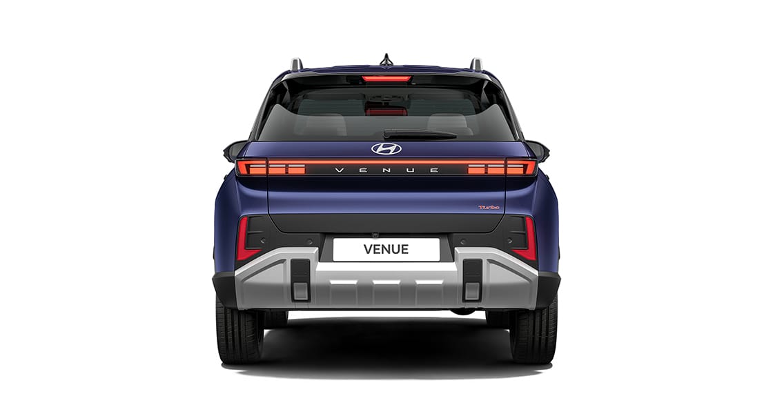 Hyundai Venue Rear View of Back Side