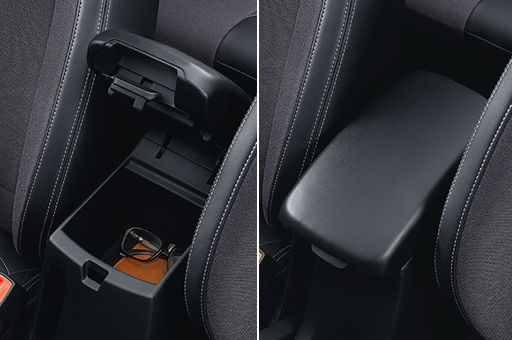 Front Centre Armrest with Storage