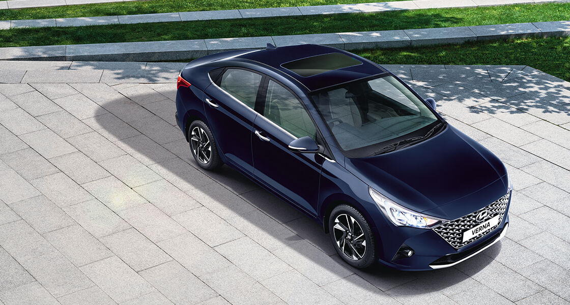 Verna Highlights Sporty Powerful Sedan Hyundai India