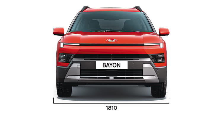 Hyundai Bayon front view
