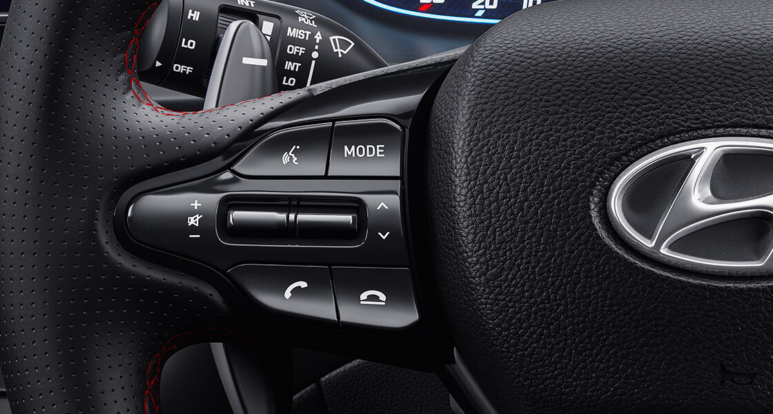 Steering wheel with audio & bluetooth controls