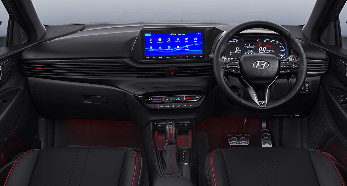 Hyundai i20 N Line Interior Hyundai India