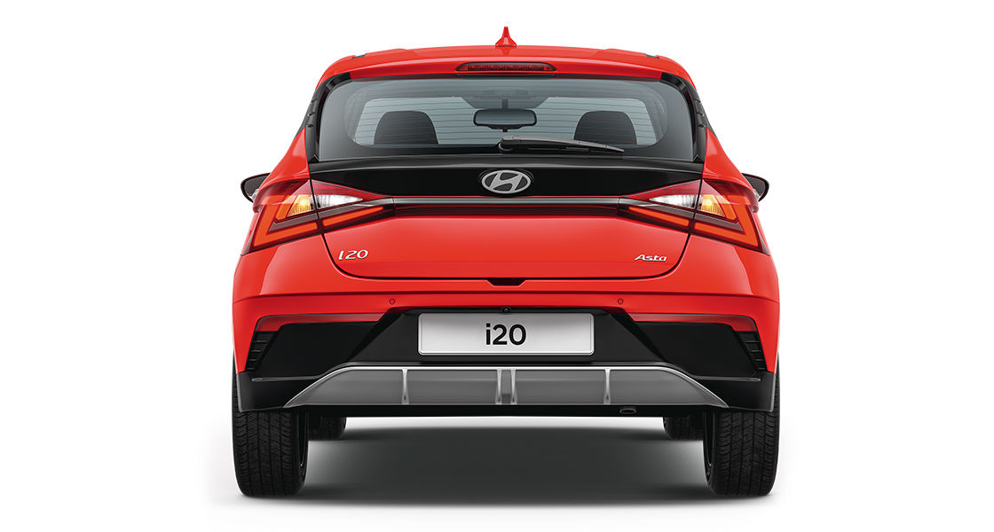 Back view of i20