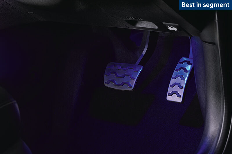 Metal pedals